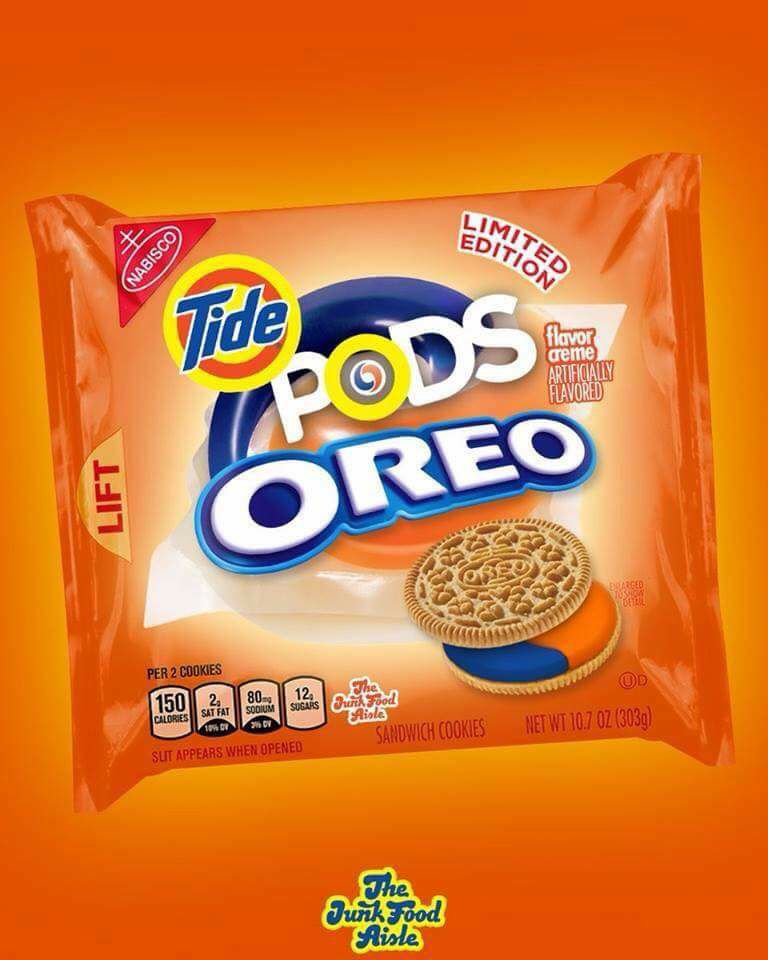 tide pods oreos